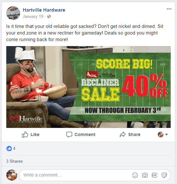 hartville hardware facebook post