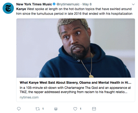 New York Times Kanye