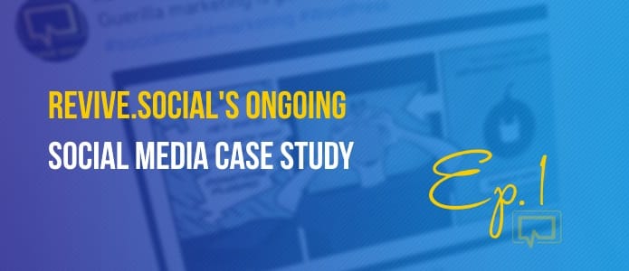 Ongoing Social Media Case Study 1