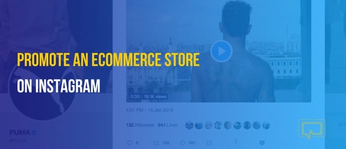 promote an eCommerce store on Instagram