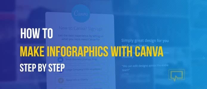 how to make infographics with Canva