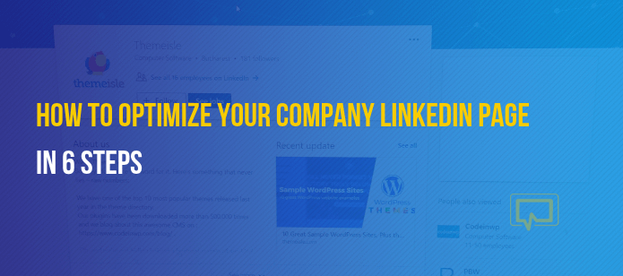 6 Steps to Optimize Your LinkedIn Company Page