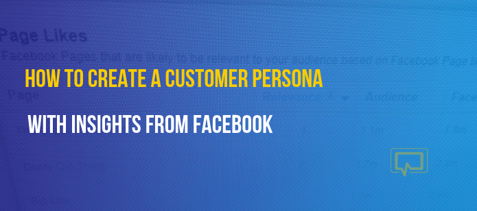 How to Use Facebook to Create a Customer Persona and Build More Effective Marketing Campaigns