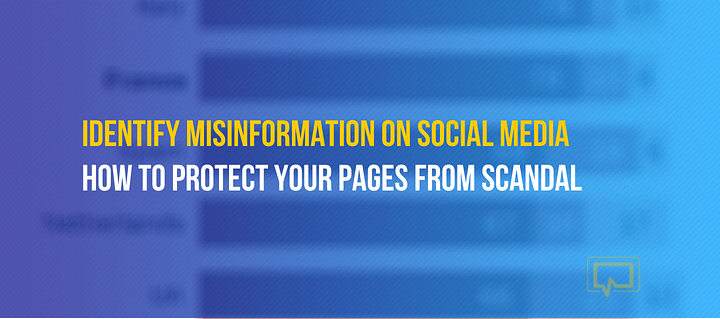 Misinformation and social media