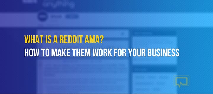 What is a Reddit AMA