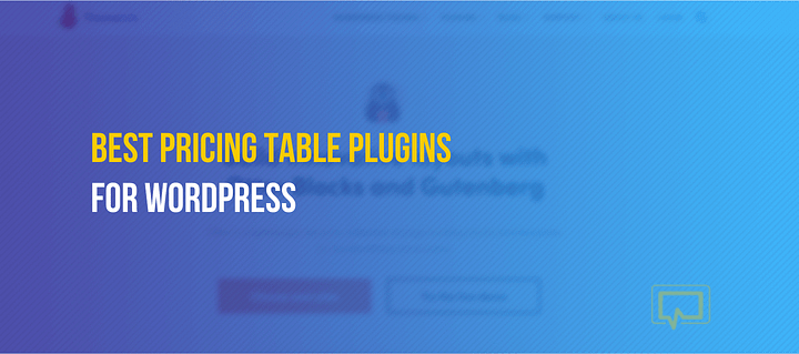 best WordPress pricing table plugins