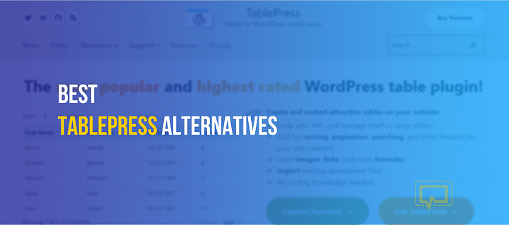 TablePress Alternatives That Could Be Better for You