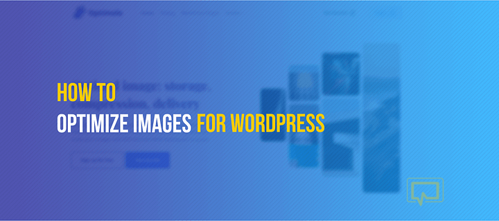how to optimize images for wordpress