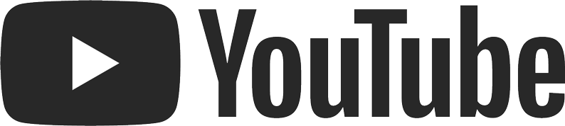 YouTube wordmark and logo in black