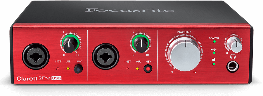 audio interface for podcasting