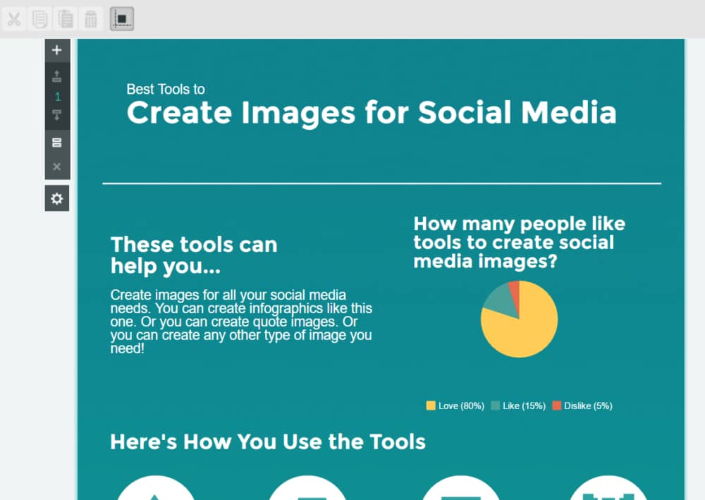 Infographic maker for social media