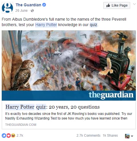 Harry Potter Quiz