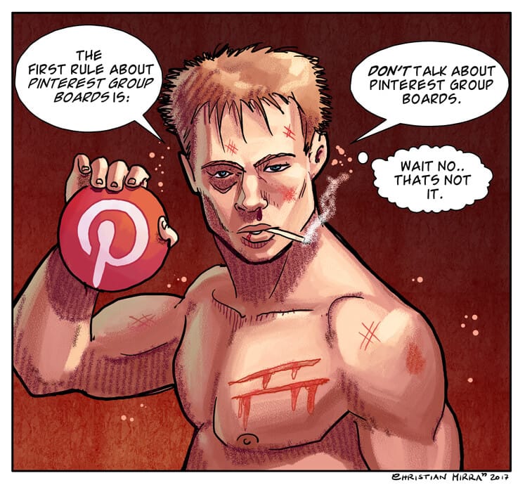 how to use Pinterest group boards: first rule