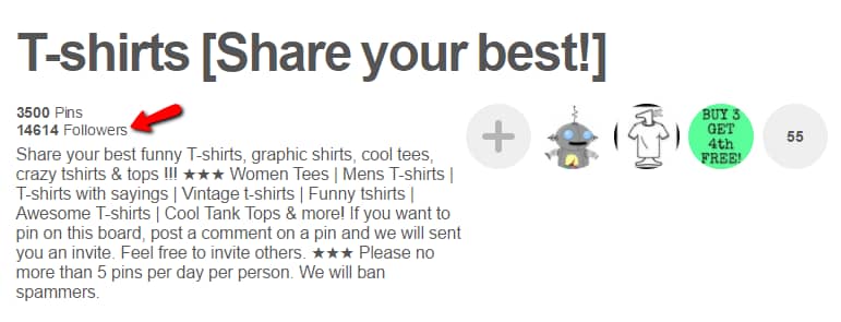 how to use Pinterest group boards to reach more followers