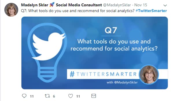 Madalyn Sklar tweet