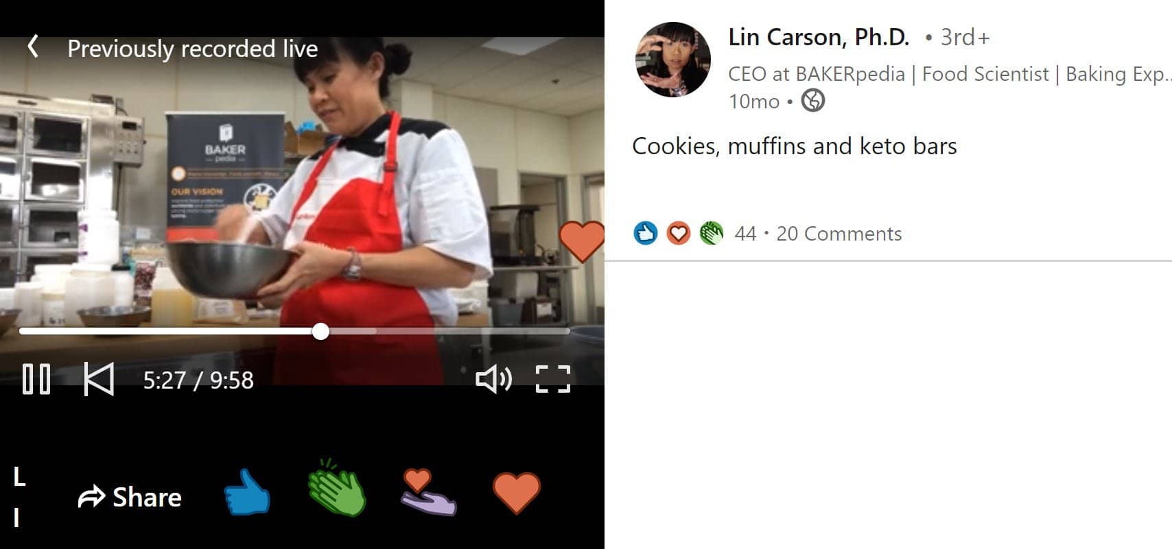 start LinkedIn Live Streaming