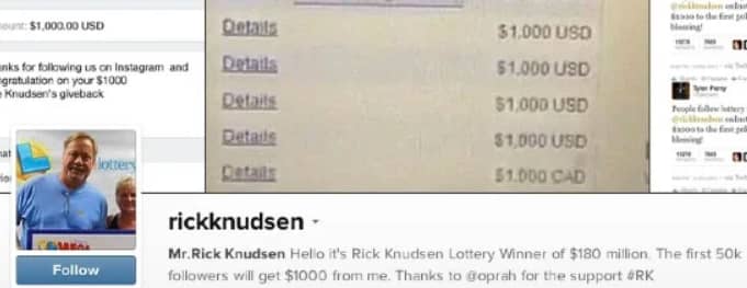 lottery scam