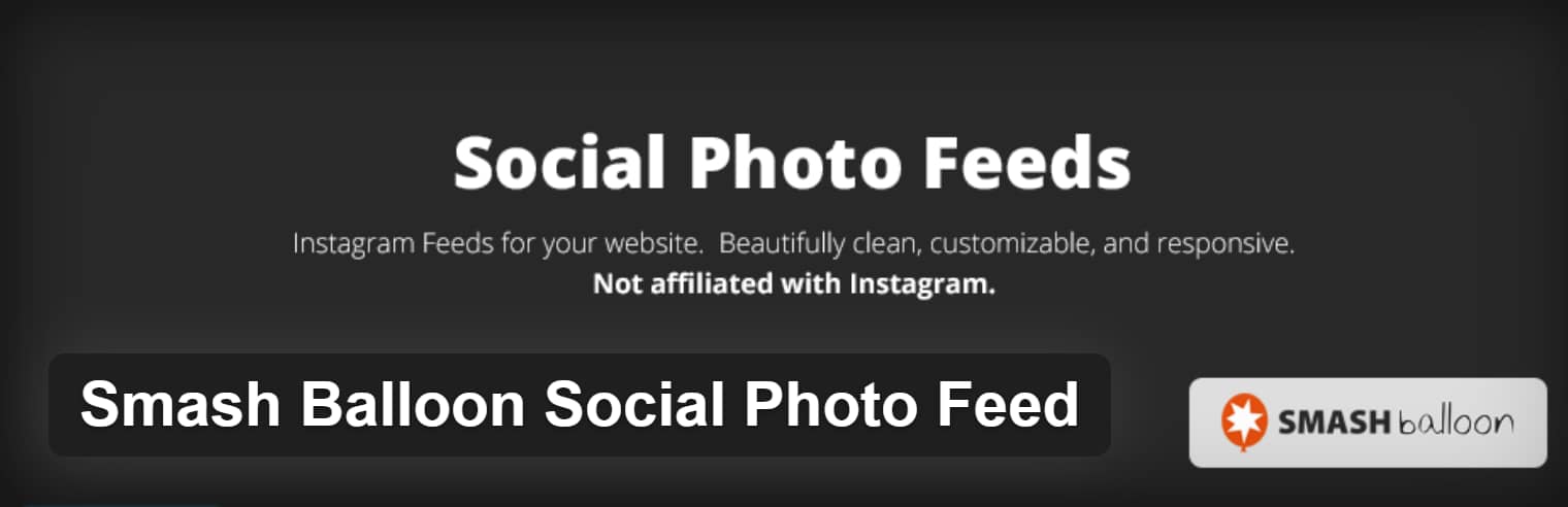 smash balloon plugin - embed Instagram posts
