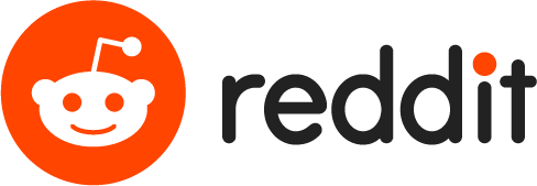 Reddit Snoo social media icon with wordmark