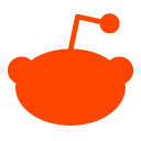 Reddit Snoo social media sharing icon