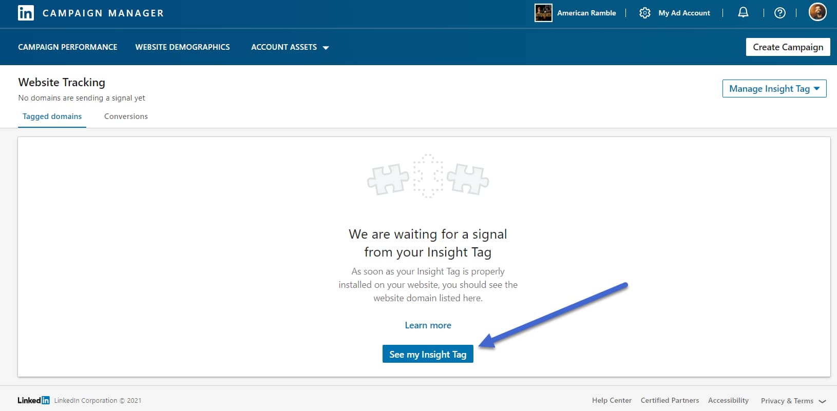 see insight tag 