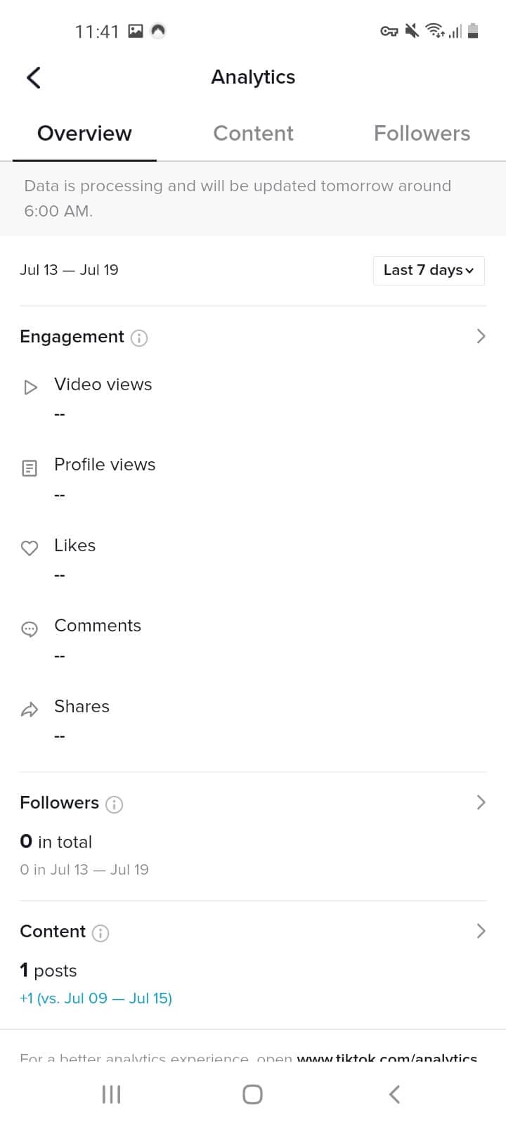 Analytics