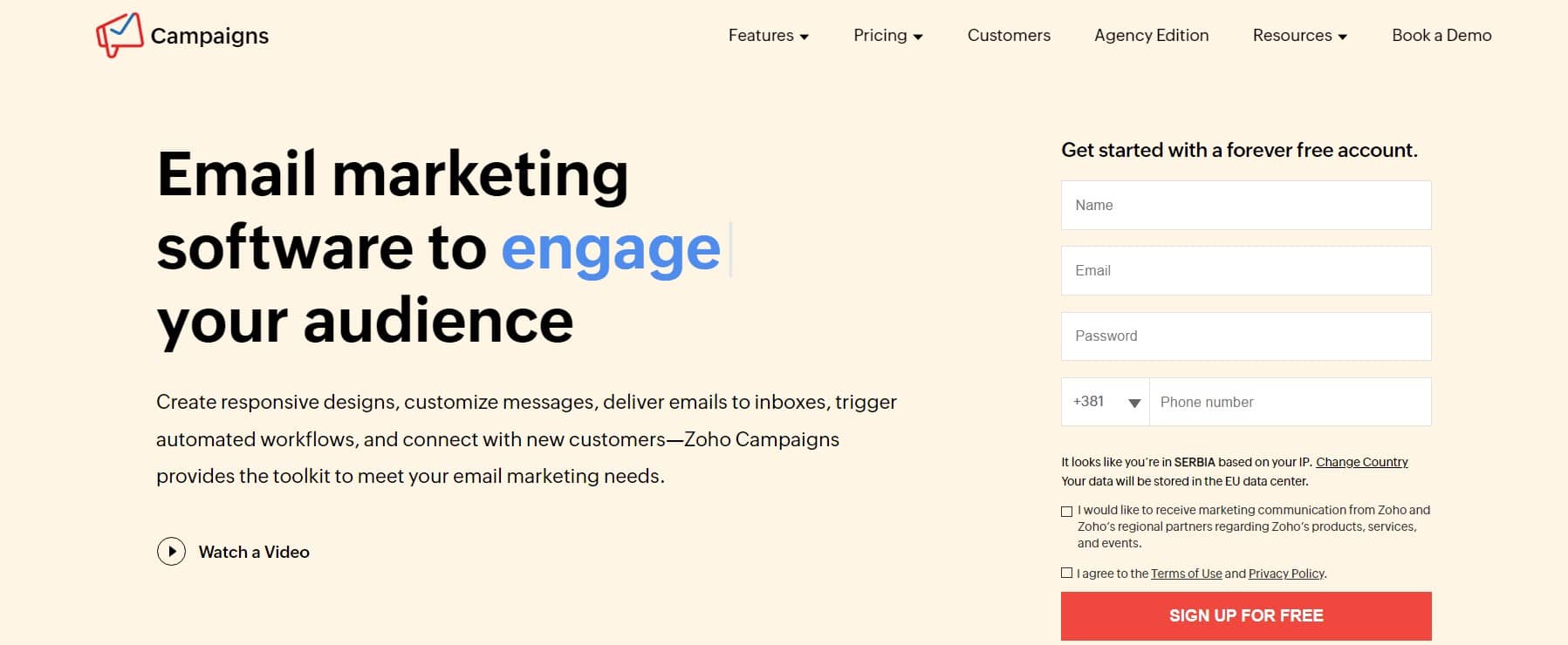 Zoho Campaigns