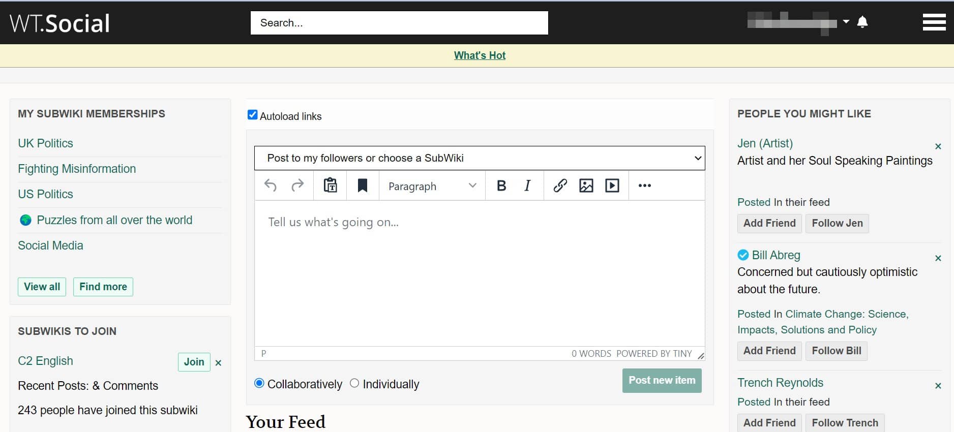 WT.Social is one of the best Twitter alternatives.