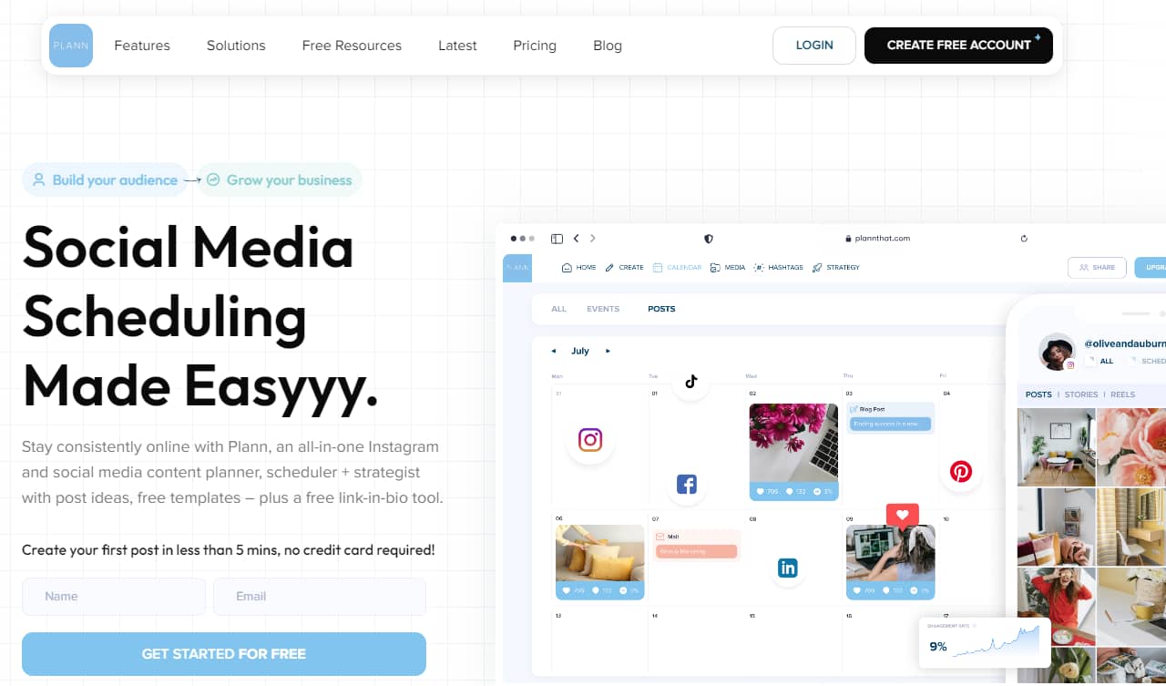 Instagram planners