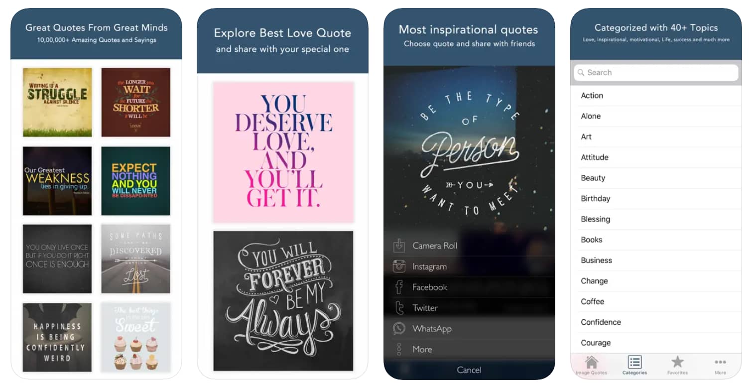 Instagram quote maker