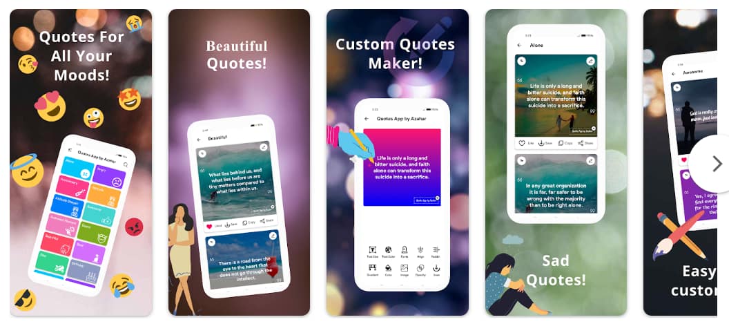 Instagram quote maker