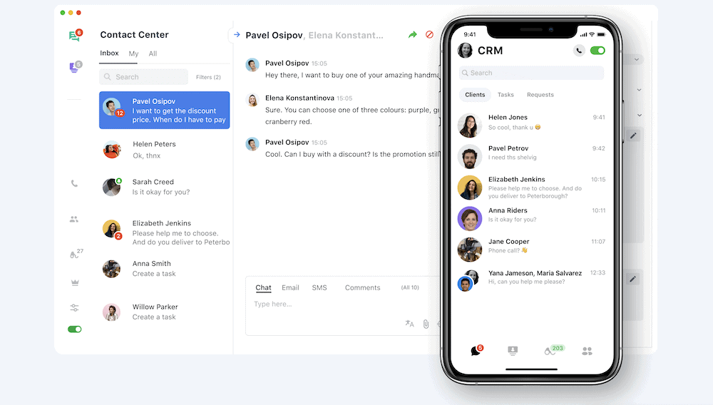 The JivoChat live chat software demo will convince you that it's one of the best live chat software options available.