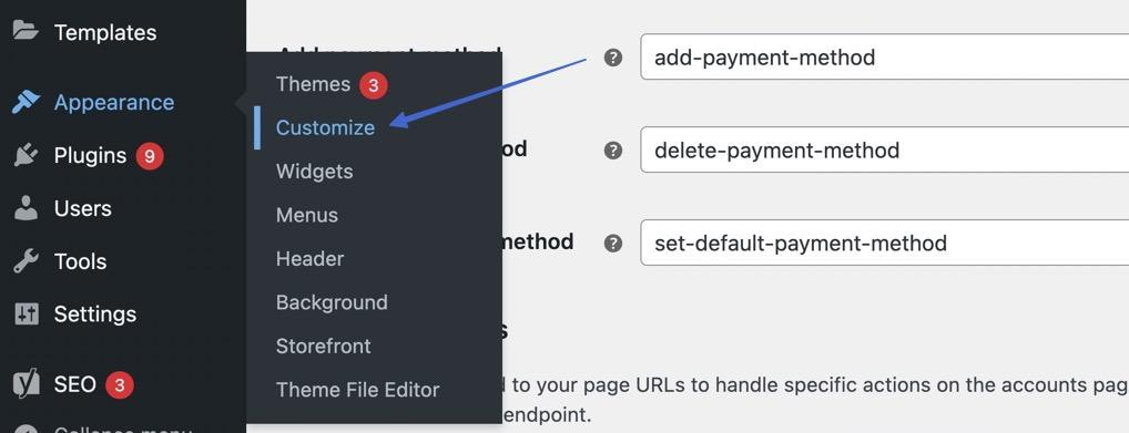 customize button to edit WooCommerce checkout