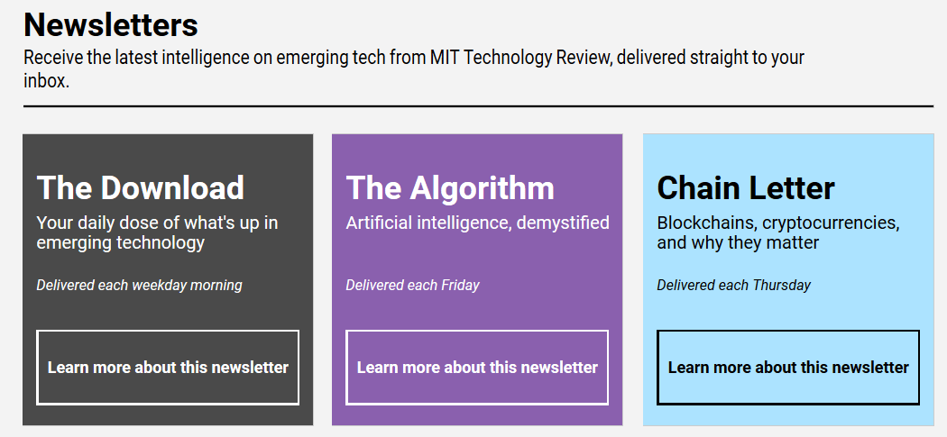 best tech newsletters