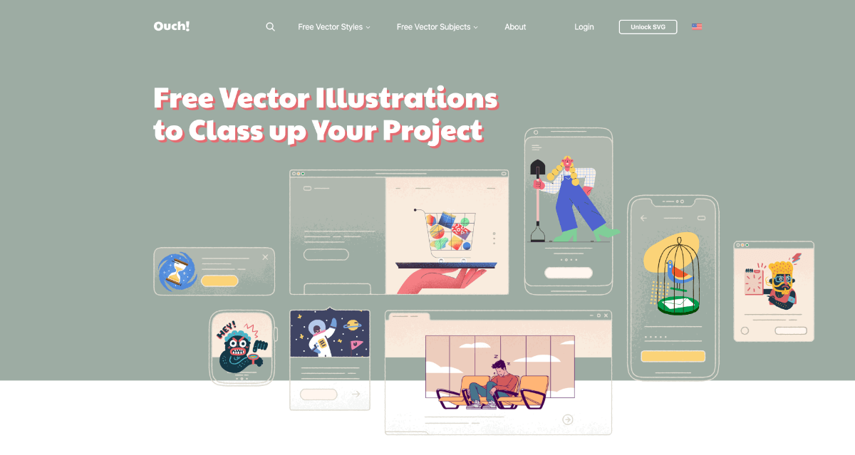 10+ Best Spots to Find Free Illustrations for Your Next Design Project