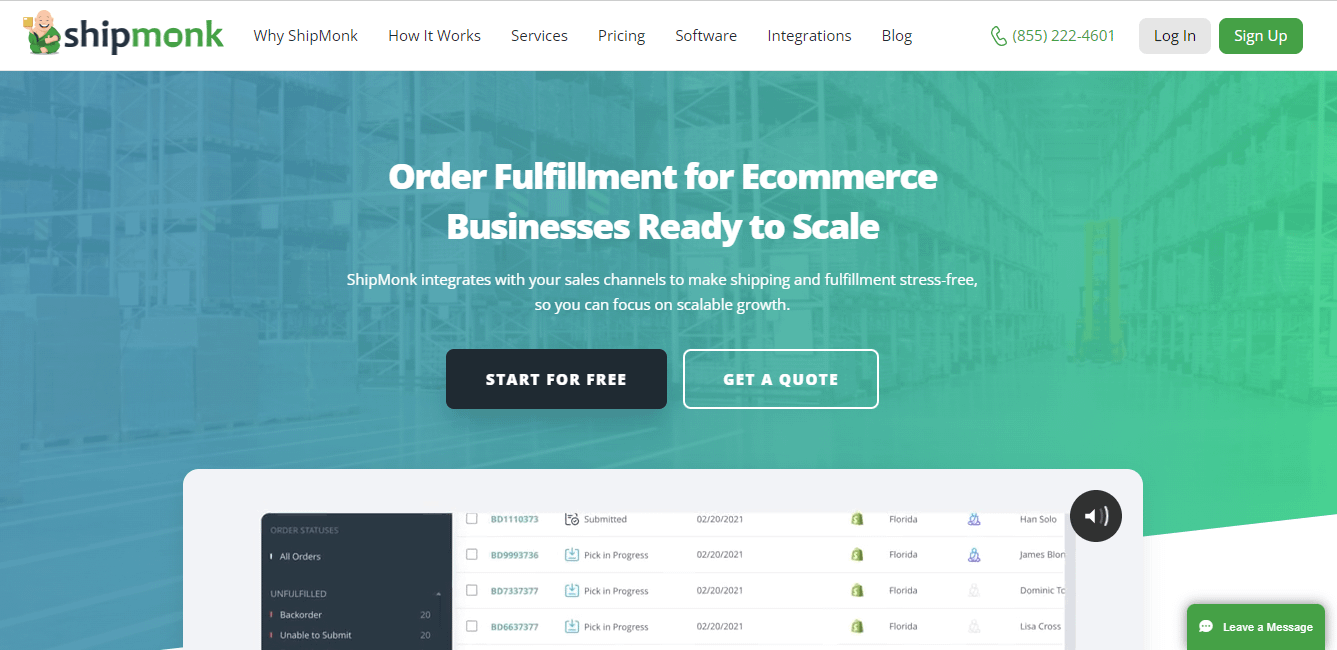 ShipMonk homepage