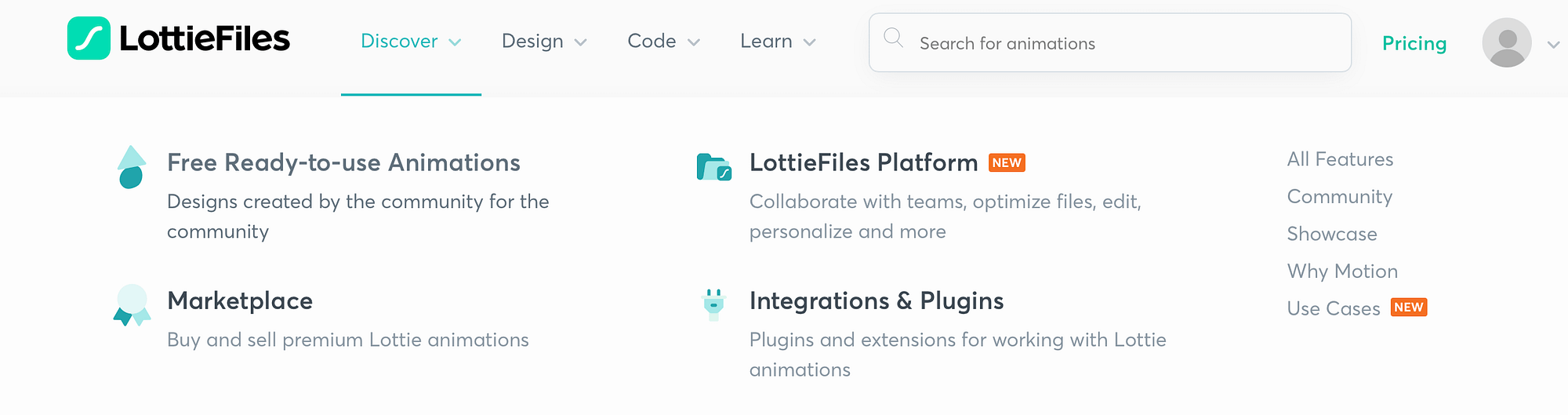 Lotte Animations library
