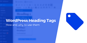 WordPress heading tags