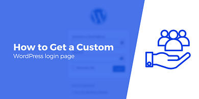 custom wordpress login page