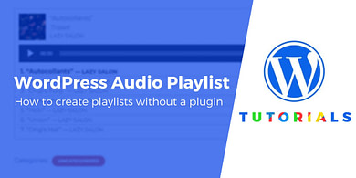 WordPress Audio Playlist