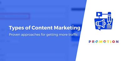 Types of content marketing