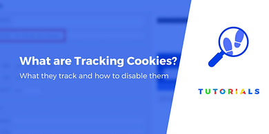 What are tracking cookies