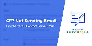 Contact Form 7 not sending email