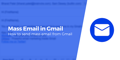 send a mass email in gmail