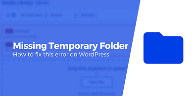 missing temporary folder wordpress