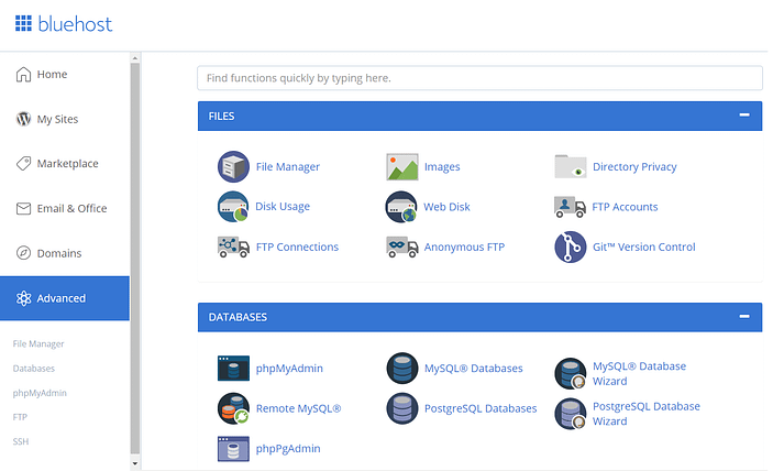 Bluehost vs Hostinger cPanel Host