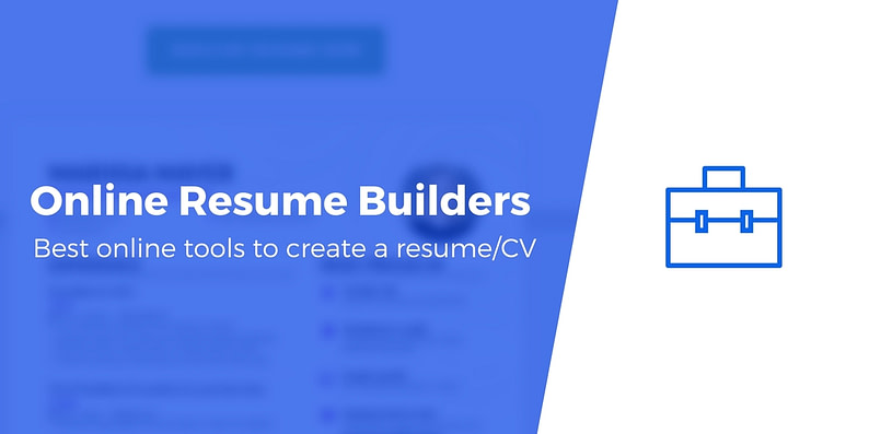 top sites for resume building
