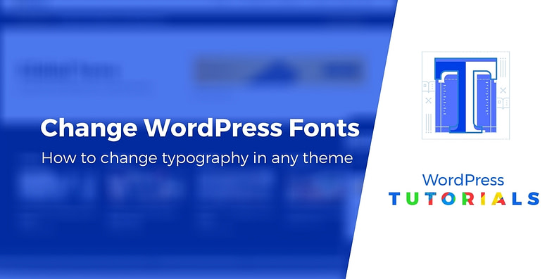 How to change font in WordPress theme