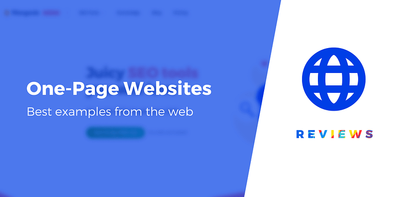 One Page Website Examples