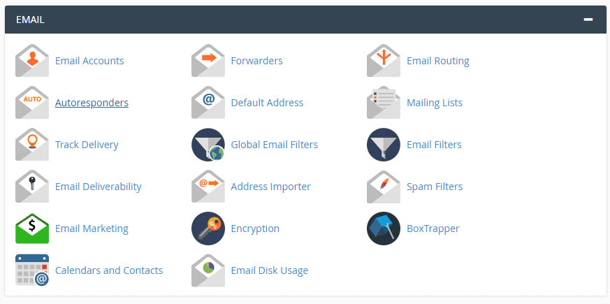 email section - what is cPanel